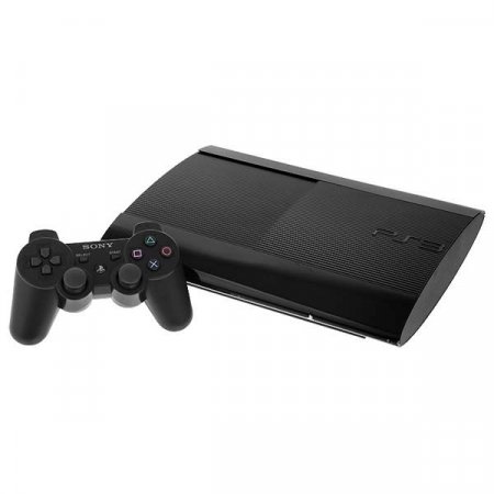   Sony PlayStation 3 Super Slim (12 Gb) Rus Black () +   + Wonderbook +   2 +   Sony PS3