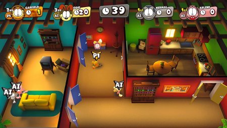 игра Garfield Lasagna Party Русская Версия (Switch) для Nintendo Switch