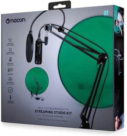 Набор для стриминга Nacon Playstation 5 Streaming Kit 2 (PC/PS5/PS4) 