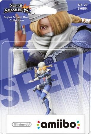 Amiibo: Интерактивная фигурка Шейк (Sheik) (Super Smash Bros. Collection)