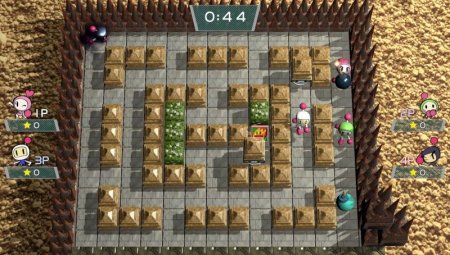 игра Super Bomberman R Русская Версия (Switch) USED Б/У для Nintendo Switch