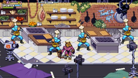 Игра TMNT Teenage Mutant Ninja Turtles (Черепашки Ниндзя): Shredder's Revenge + Брелок + Буклет (PS4) Playstation 4