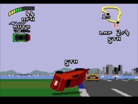 Коллекционный сборник 7 в 1 Ретро-Гонки (Retro-Racing) (16BC-021) Русская Версия (16 bit) 