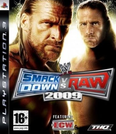   WWE SmackDown vs Raw 2009 (PS3) USED /  Sony Playstation 3