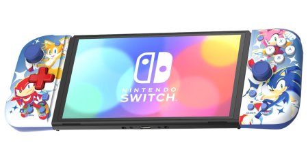 Набор из 2-х контроллеров Joy-Con Split Pad Compact Hori (NSW-465U) (Sonic) Соник (Switch)