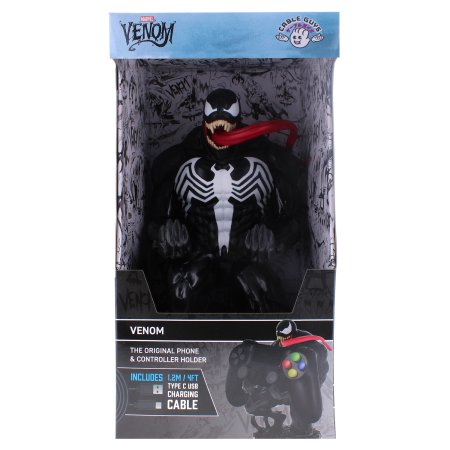  Фигурка подставка для геймпада/телефона Cable Guys: Веном (Venom) Марвел (Marvel) (CGCAMR400370) 23 см 