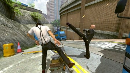 Купить игру Офисное Кунг-Фу (Kung Fu Rider) Русская Версия для PlayStation Move (PS3) USED Б/У для Sony Playstation 3