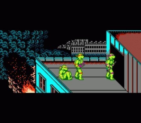 TMNT Teenage Mutant Ninja Turtles 2 (Черепашки Ниндзя 2) Русская Версия (8 bit) для Денди 