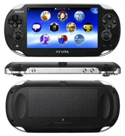   Sony PlayStation Vita 3G\Wi-Fi Crystal Black RUS (׸) + Killzone:  +   8 GB