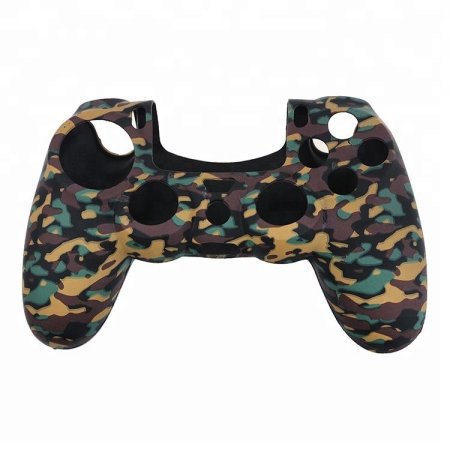  Защитный силиконовый чехол Controller Silicon Case для геймпада Sony Dualshock 4 Wireless Controller Camouflage Black/Blue/Brown/Yellow (Камуфляж Черный/Синий/Коричневый/Желтый) (PS4) 