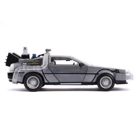 Модель машинки Jada Toys Hollywood Rides: Машина Времени (Time Machine) Назад в Будущее 2 (Back to the Future 2) (31468) 1:24 