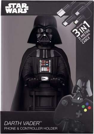 Фигурка подставка для геймпада/телефона Cable Guys: Дарт Вейдер (Darth Vader) Звездные войны (Star Wars)