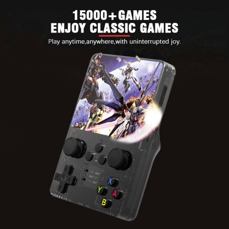 Портативная игровая приставка Game Station Black 128 GB (R35S) Черный (Black) для 8 bit, Денди (Dendy)