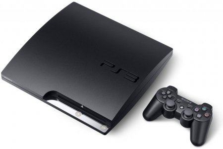Sony PlayStation 3 Slim (250 Gb) Black () CHECH-2008B USED /