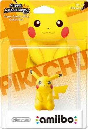 Amiibo: Интерактивная фигурка Пикачу (Pikachu) (Super Smash Bros. Collection)