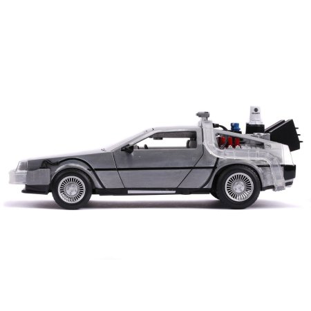Модель машинки Jada Toys Hollywood Rides: Машина Времени (Time Machine) Назад в Будущее 2 (Back to the Future 2) (31468) 1:24 