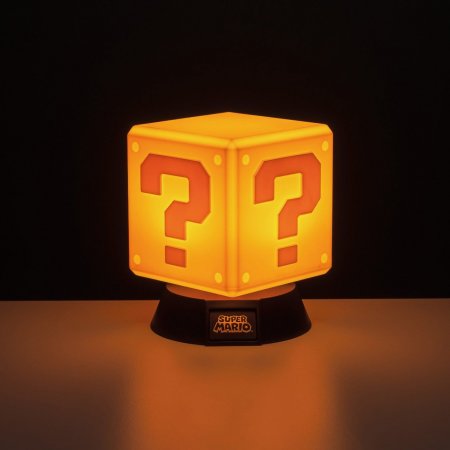   Paladone:   (Super Mario)   3 (Question Block 3D) (PP4372NN) 10 