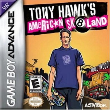     (Tony Hawks American Sk8land) (GBA)  Game boy