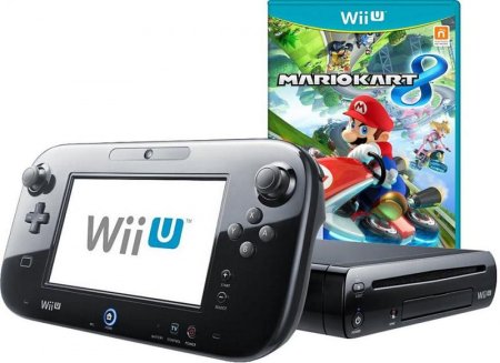   Nintendo Wii U 32 GB Premium Pack +  Mario Kart 8 (Wii U) Nintendo Wii U