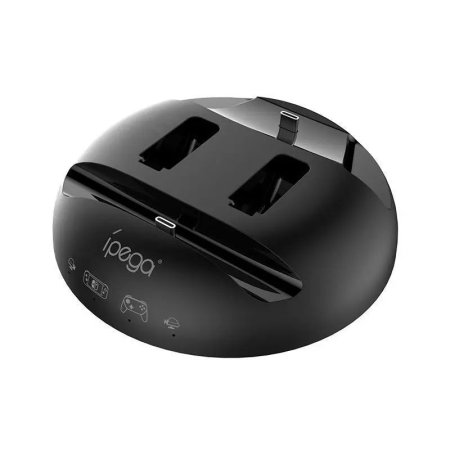 Зарядная станция для 2-х контроллеров Joy-Con + зарядка консоли + зарядка геймпада Pro Controller iPega (PG-SL003) (Switch/Switch Lite)