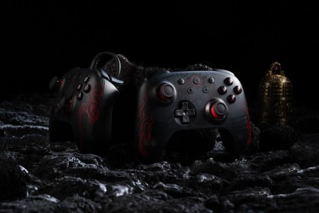 Геймпад беспроводной 8BitDo Ultimate 2C (Black Myth: Wukong Edition) (PC/Android) 