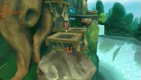  Crash of The Titans (Крэш: Битва Титанов) Русская Версия Essentials (PSP) USED Б/У 