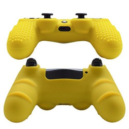  Защитный силиконовый чехол Controller Silicon Case (Non-Slip) для геймпада Sony Dualshock 4 Wireless Controller Желтый (PS4) 