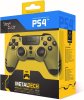  Геймпад беспроводной Steelplay SlimPack Wireless Controller Gold (Золотой) (00155) (PS4/PS3/PC) 