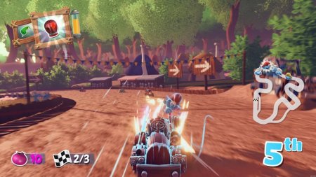игра The Smurfs (Смурфики): Операция «Злолист» (Mission Vileaf) + The Smurfs (Смурфики): Карт (Kart) 2 in 1 Game Collection Русская Версия (Switch) для Nintendo Switch