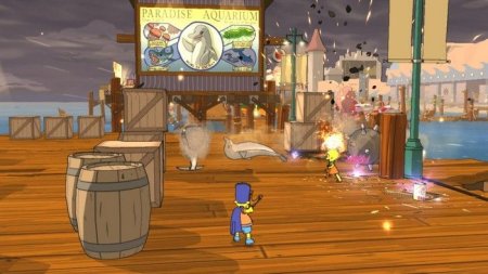 Купить игру The Simpsons Game (Симпсоны) (PS3) USED Б/У для Sony Playstation 3