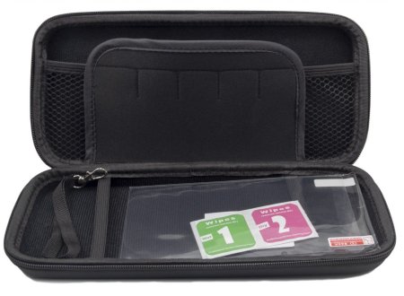 Чехол для хранения/защиты + защитная пленка Artplays (NSL-B03) Черный (Switch Lite)