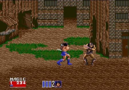 Сборник игр 4 в 1 B-4 GOLDEN AXE 2 / SHADOW DANCER / SUPER SHINOBI / BATTLETOADS Русская Версия (16 bit) 