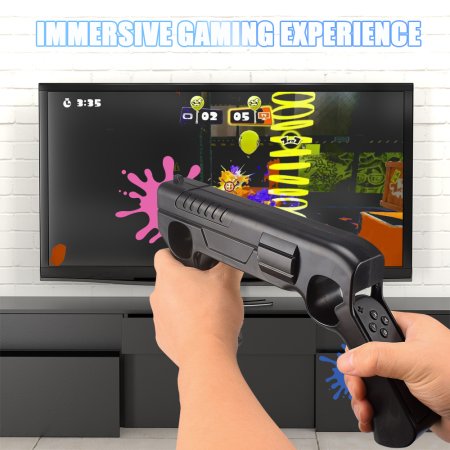 Автомат-крепление для контроллеров Joy-Con Game Gun (GNS-870) Белый (Switch)