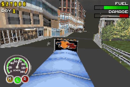 Мазатракеры (Big Mutha Truckers) Русская Версия (GBA) для Game boy