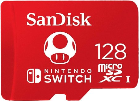 Карта памяти SanDisk MicroSDXC 128 GB (Switch/Lite)