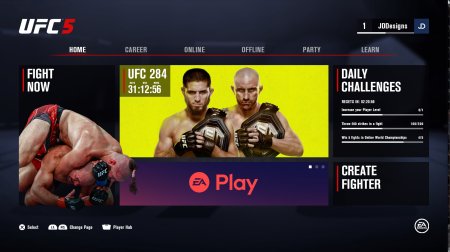 EA Sports UFC 5 (PS5) USED Б/У