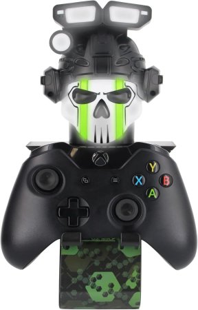 Фигурка подставка для геймпада/телефона Cable Guys ICON: Призрак (Ghost) Колл оф Дьюти (Call of Duty) (895616)