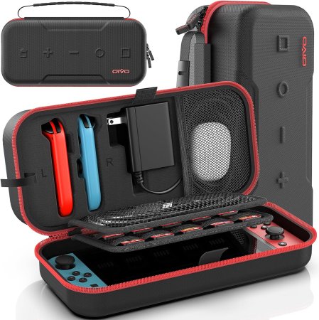Чехол-сумка Carry Case Oivo (IV-SW188) Red (Красный) (Switch/Switch OLED)