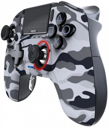  Геймпад беспроводной NACON Asymmetric Wireless Controller Камуфляжный-серый (Camo Grey) (010107) (PC/PS4) 
