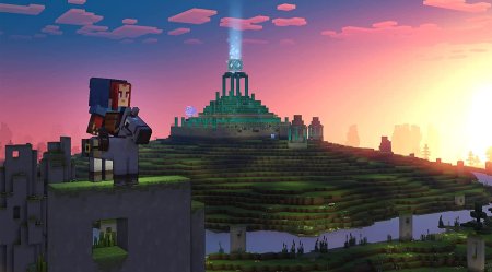 игра Minecraft Legends Deluxe Edition Русская Версия (Switch) USED Б/У для Nintendo Switch