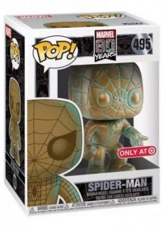  Funko POP! Bobble: - (Spider-Man)  80  (Marvel 80th) (PT)(Exc) (42212) 9,5 