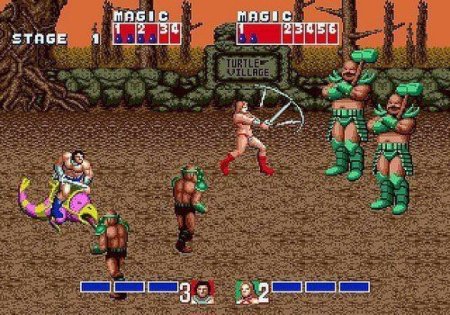 Золотой Топор (Golden Axe) Русская Версия (16 bit) 