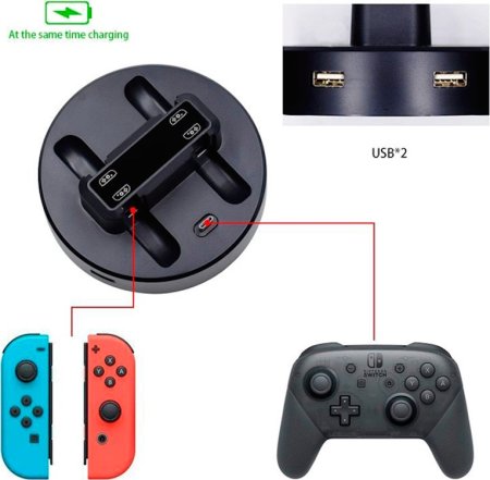 Зарядная станция Joy-Con /Pro Controller (GNS-622) (Switch)