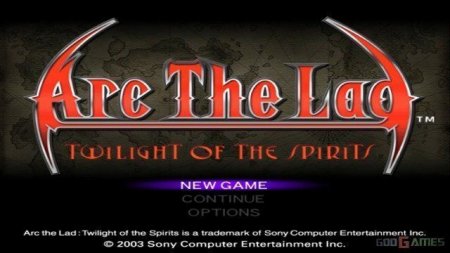 Arc the Lad: Twilight of the Spirits (PS2)