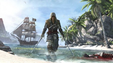 Игра Assassin's Creed 4 (IV): Черный флаг (Black Flag) Русская Версия (PS4) Playstation 4