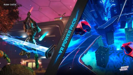 Игра Survios VR Power Pack: Raw Data + Sprint Vector (Только для PS VR) (PS4) Playstation 4