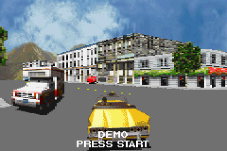 Безумное такси: Лови поездку (Crazy Taxi: Catch a Ride) Русская Версия (GBA) для Game boy