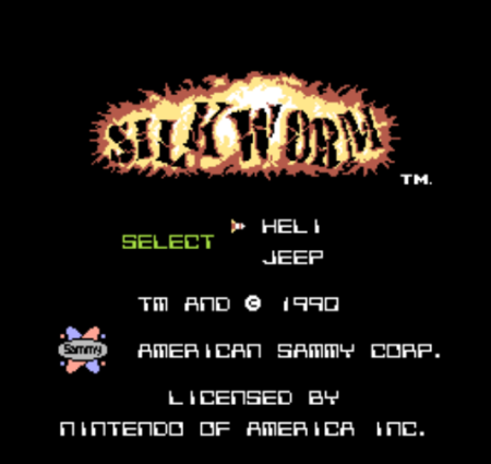 Шелкопряд (Silkworm) (8 bit) для Денди 