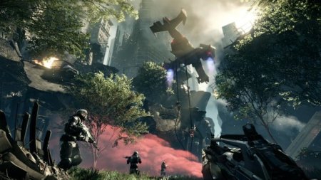 Купить игру Crysis 2 Русская Версия с поддержкой 3D (PS3) USED Б/У для Sony Playstation 3