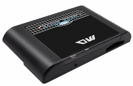 Флеш картридж для Sega Genesis Mega Drive V3 Pro + 2641 встроенных игр + переходник micro SD + карта 1G micro SD (16 bit) 